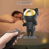 Star Projector Galaxy Night Light Astronaut Sitting On The Moon Bluetooth Starry Nebula LED Lamp with Remote and Timer